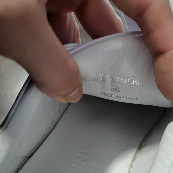 Burberry Albridge white leather sneaker - Picture 4 of 6